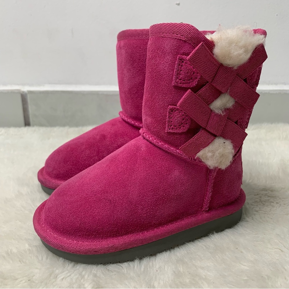 UGG Kids Pink Rain & Snow Boots